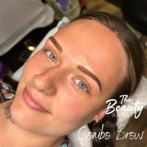 Example of ombre brow