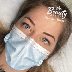 Example of powder brow