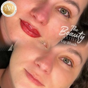 Example of lip blush